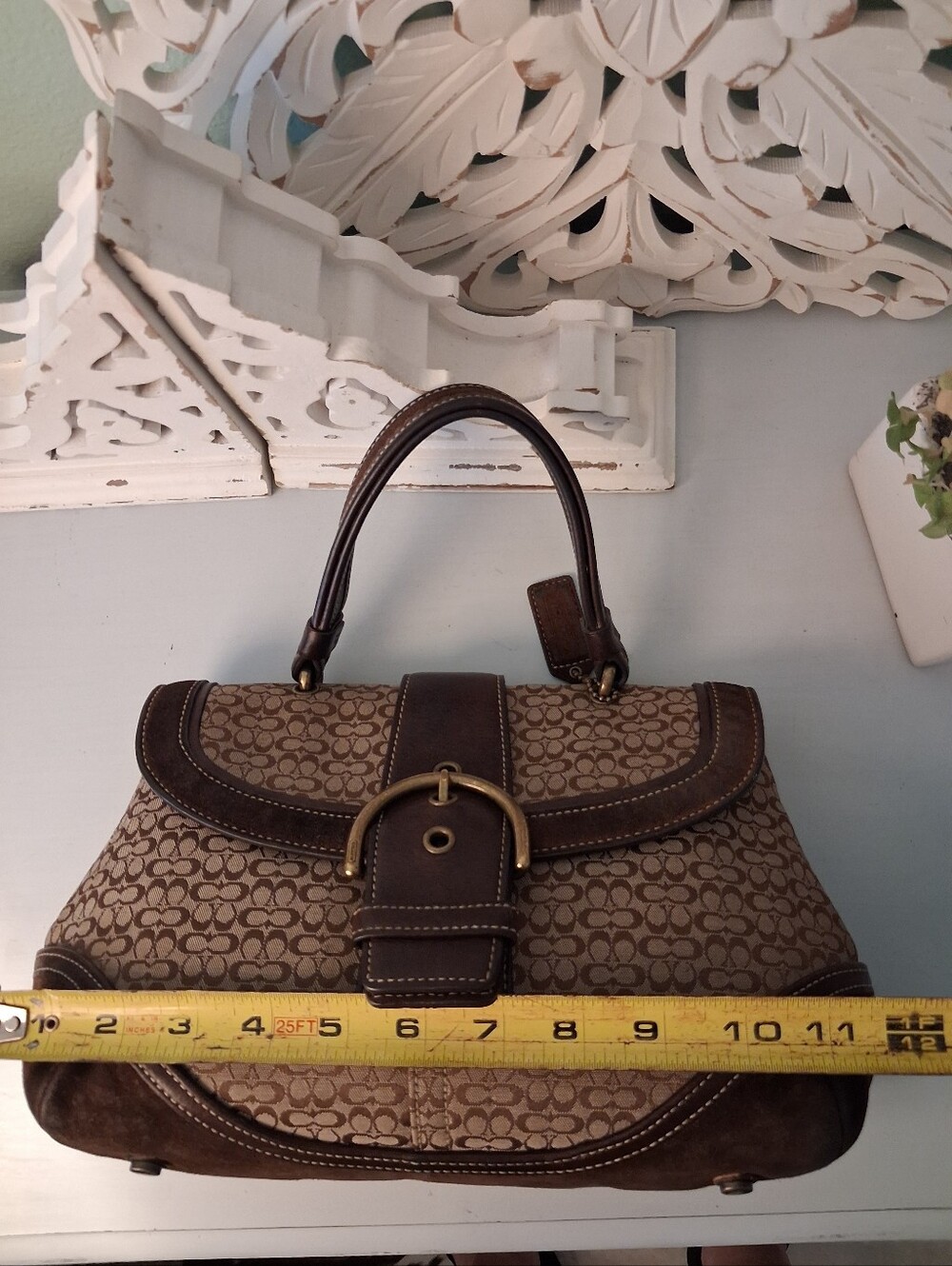 Coach Vintage Y2K Soho Signature Handbag - Picture 15 of 16